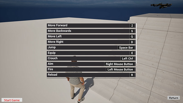 Menu - Blaster Multiplayer